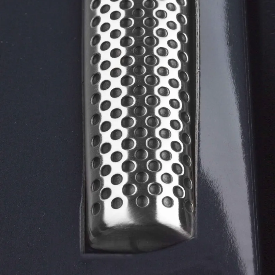 Set 2 piezas Cuchillo G2 y Afilador 220GD Global