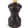 Set Salero Pimentero Bistro Chocolate Natural 10cm 2/22594 Peugeot