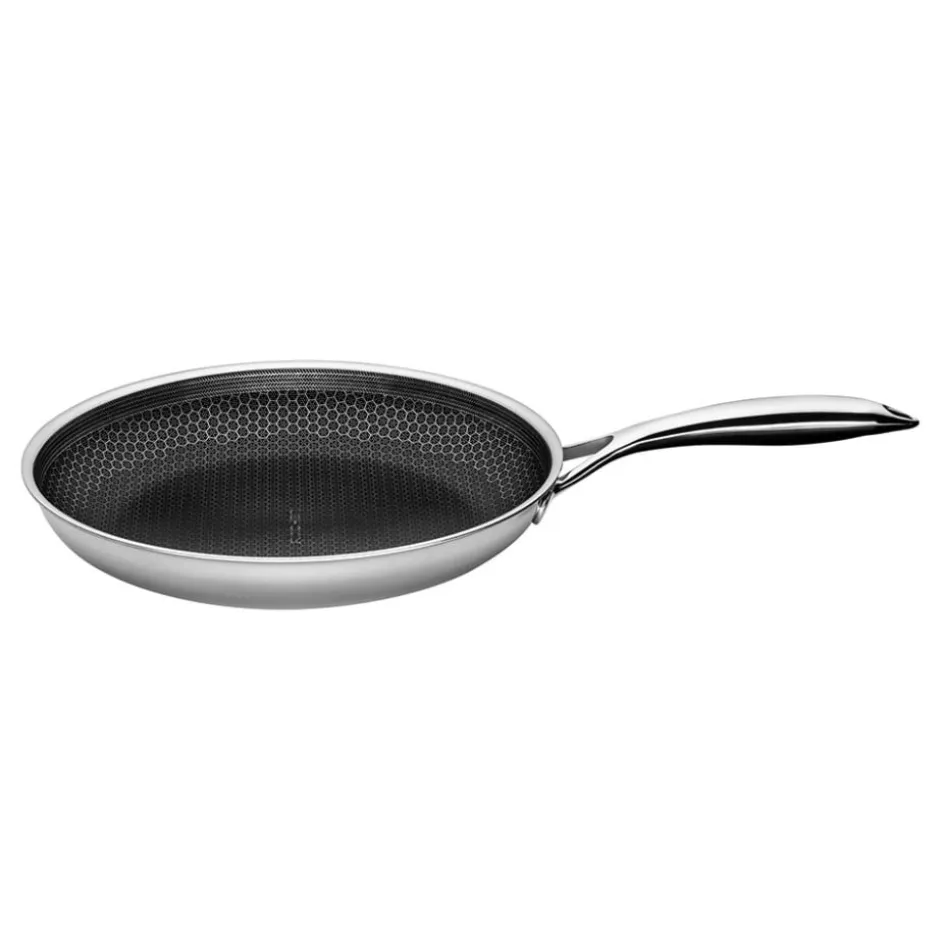 Set 3 Sartenes Acero Inoxidable 20, 24 y 28cm Bee Lugano
