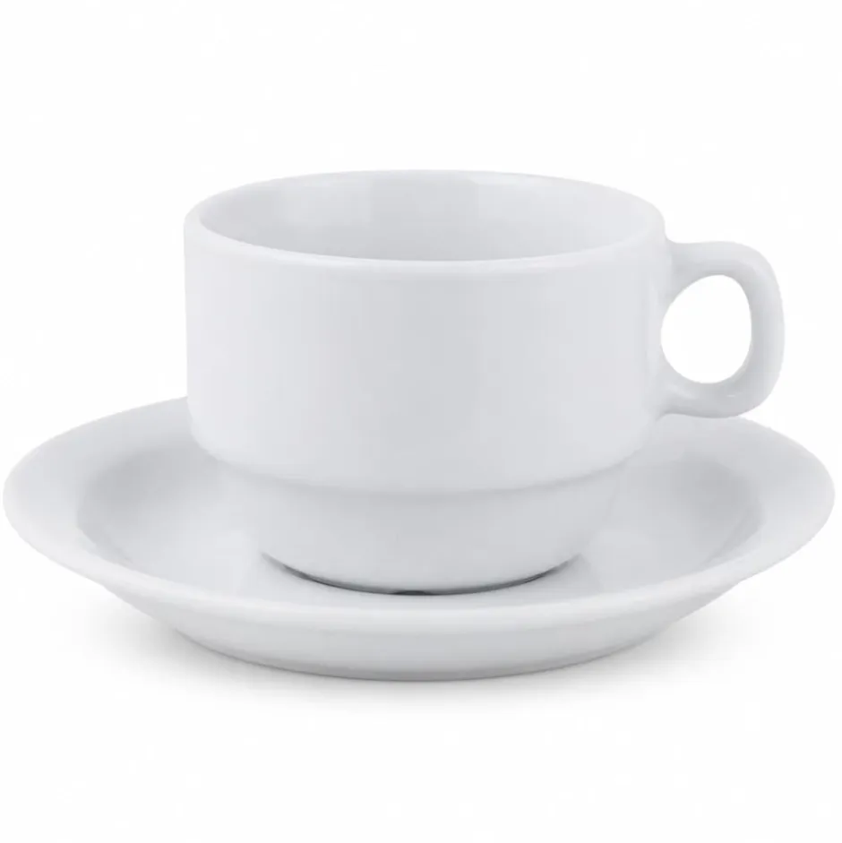 Set Taza Café 110cc y Platillo Robust FTA