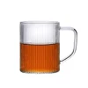 Set 2 Tazas Borosilicato Líneas 220ml Lugano