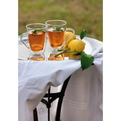 Set 2 Tazas Doble Pared 120ml Espresso Thermic Glass Luigi Bormioli
