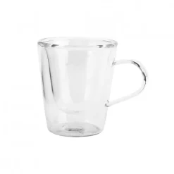 Set 2 Tazas Doble Pared 120ml Espresso Thermic Glass Luigi Bormioli