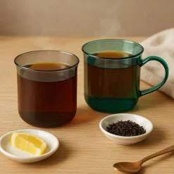 Set 2 Tazas 250ml de Borosilicato Lugano