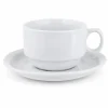 Set Taza Té 250cc y Platillo Robust FTA