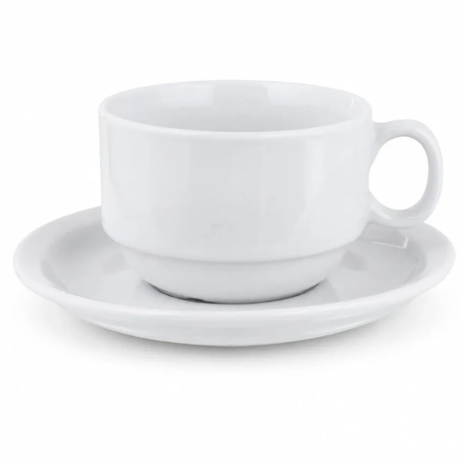 Set Taza Té 250cc y Platillo Robust FTA