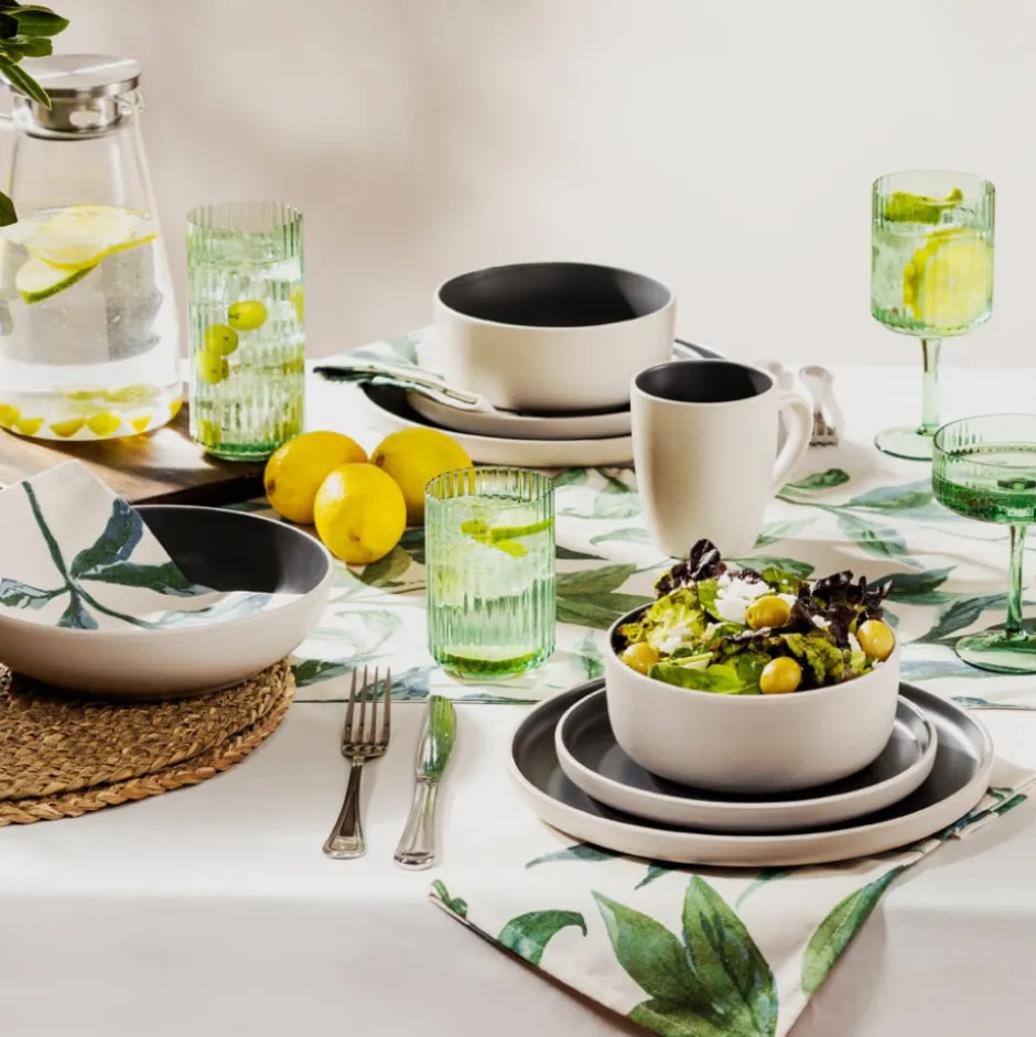 Set Vajilla 20 piezas Olive Lugano
