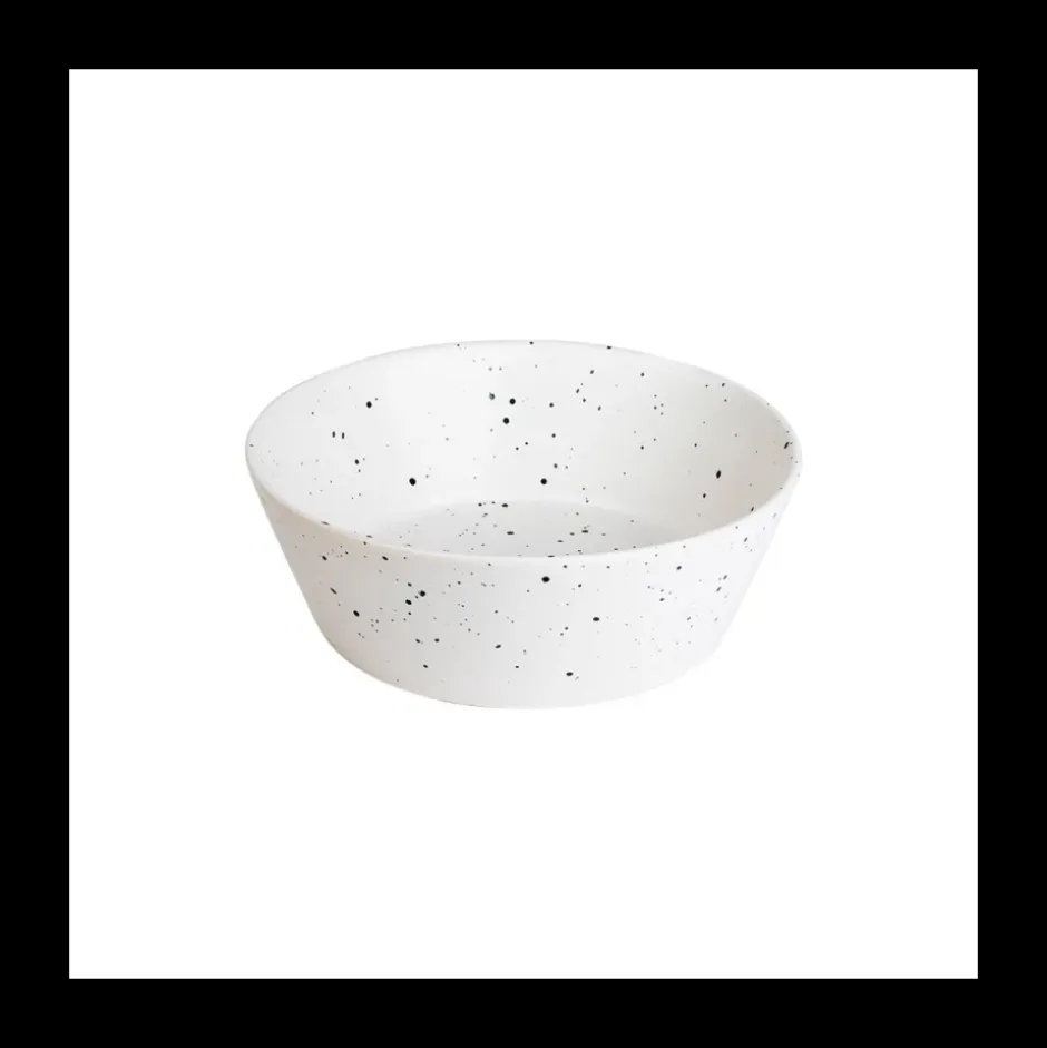 Set Vajilla 24 piezas White Dots Lugano