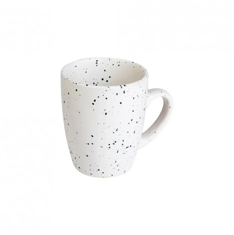 Set Vajilla 24 piezas White Dots Lugano