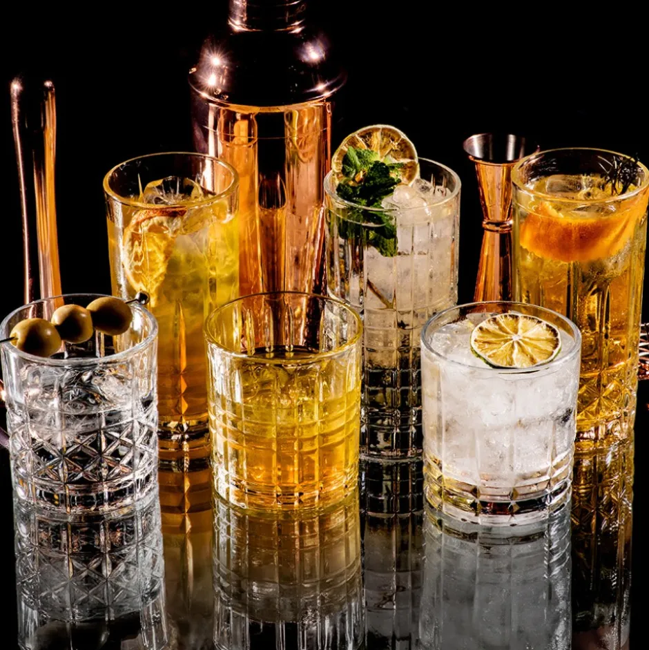 Set 6 Vasos Bajo 330ml Vintage Kreizler FTA