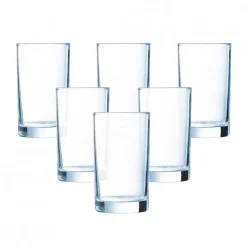 Set 6 Vasos Jugo Alto 230ml Princesa Arcoroc