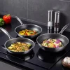 Set Wok 30cm, Sartén 20 y 28cm Bee Lugano