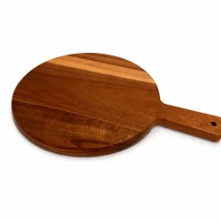 Tabla Redonda de Madera Acacia 37x26,5 cm Lugano