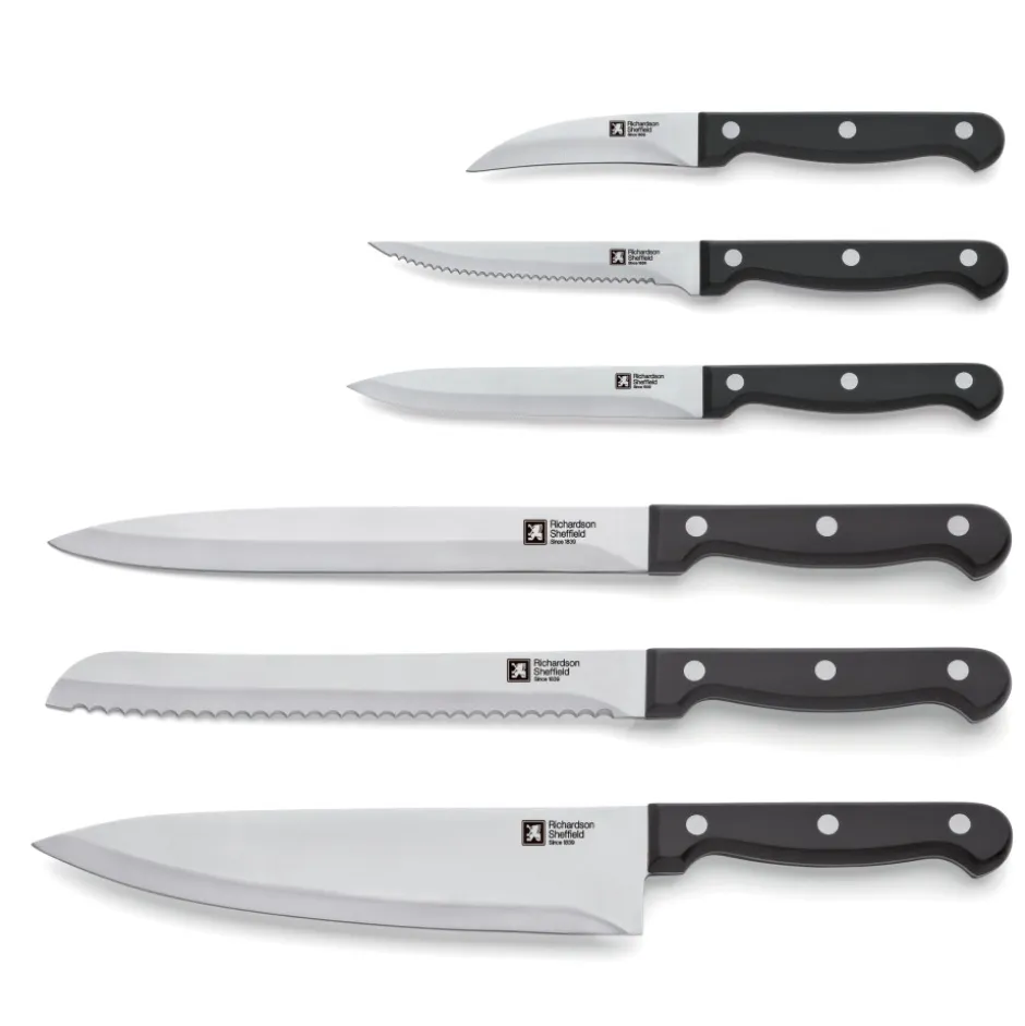 Taco más 6 cuchillos Artisan Richardson Sheffield