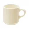 Taza Café 90ml Apilable Ivory Prime Ariane