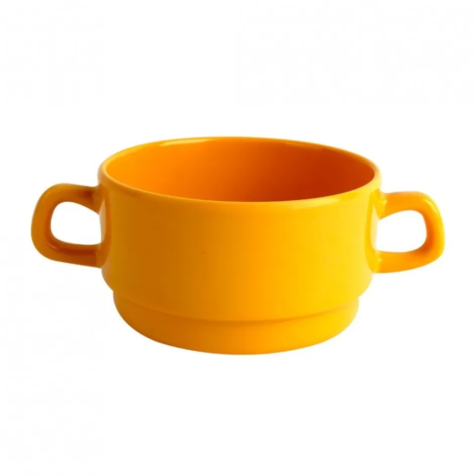 Taza de Consomé Melamina Amarillo 15,5cm Efay