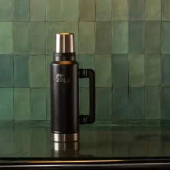 Termo Clasico 1.4 Litros Negro Zola Outdoors