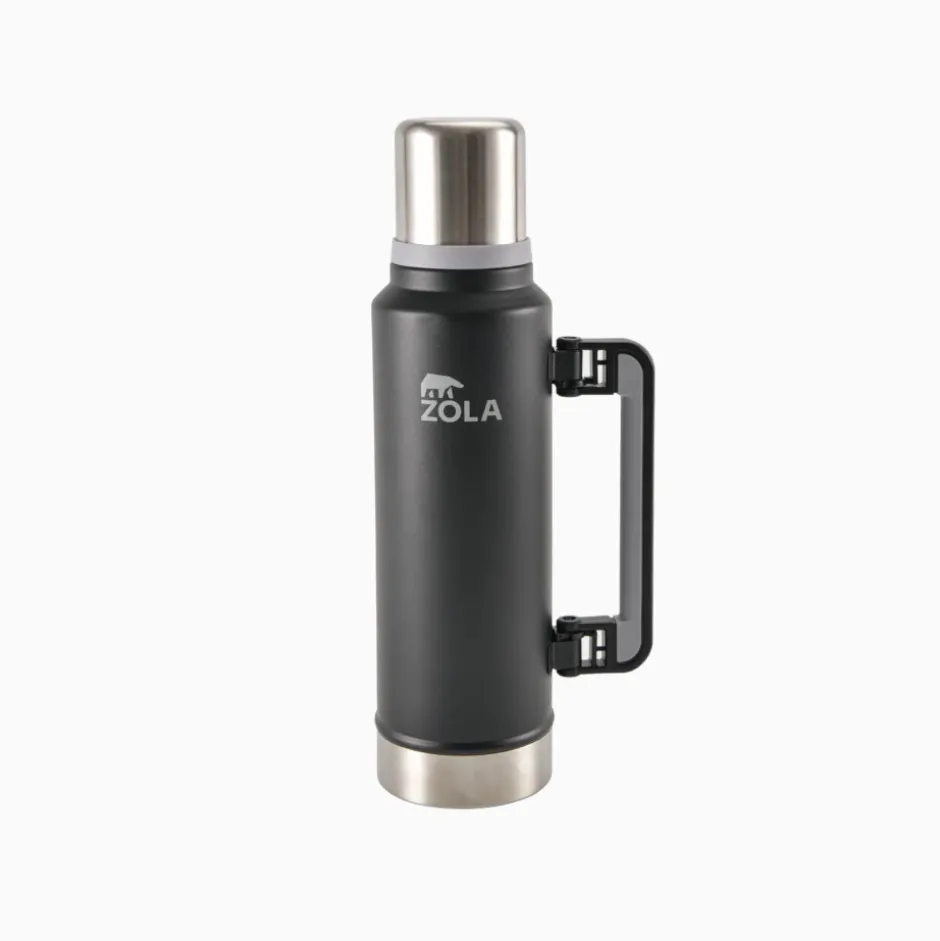 Termo Clasico 1.4 Litros Negro Zola Outdoors