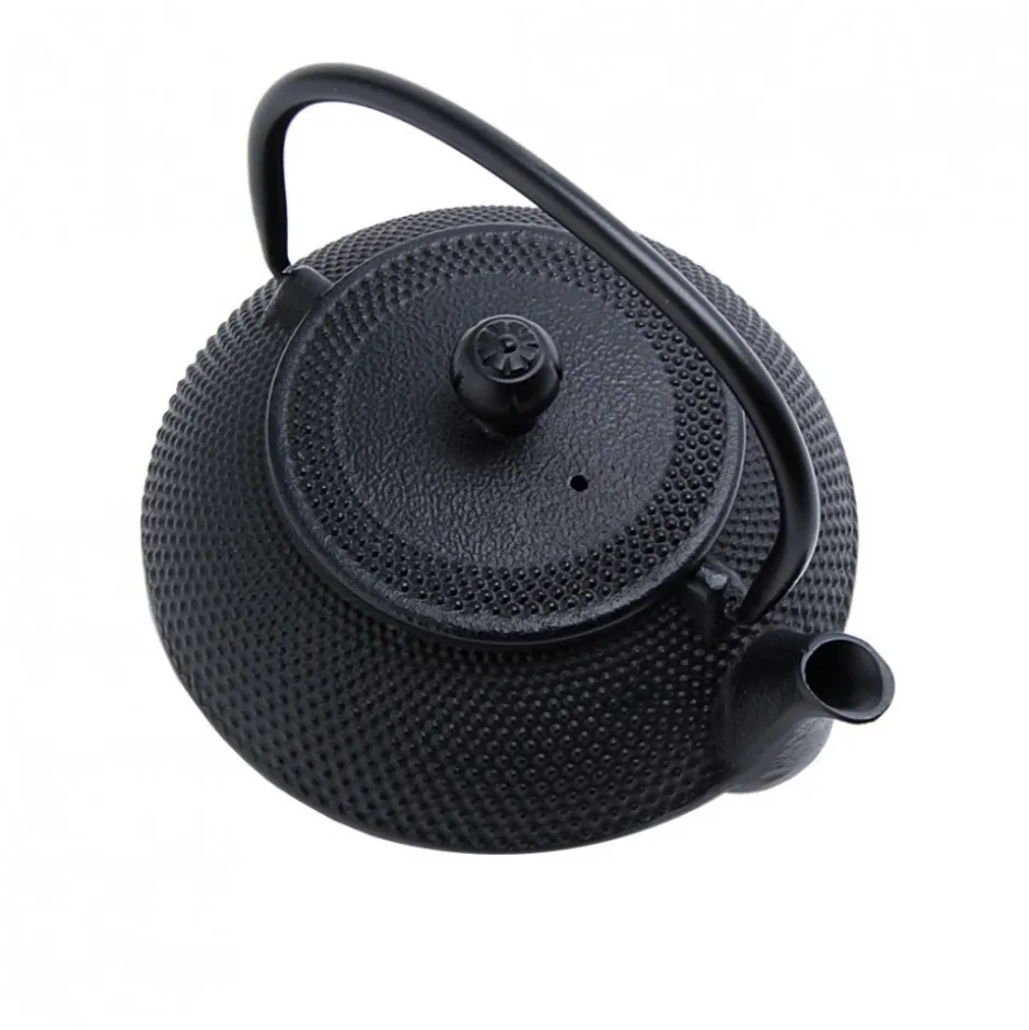 Tetera Hierro Fundido 0.72L Oriental Negra Ibili