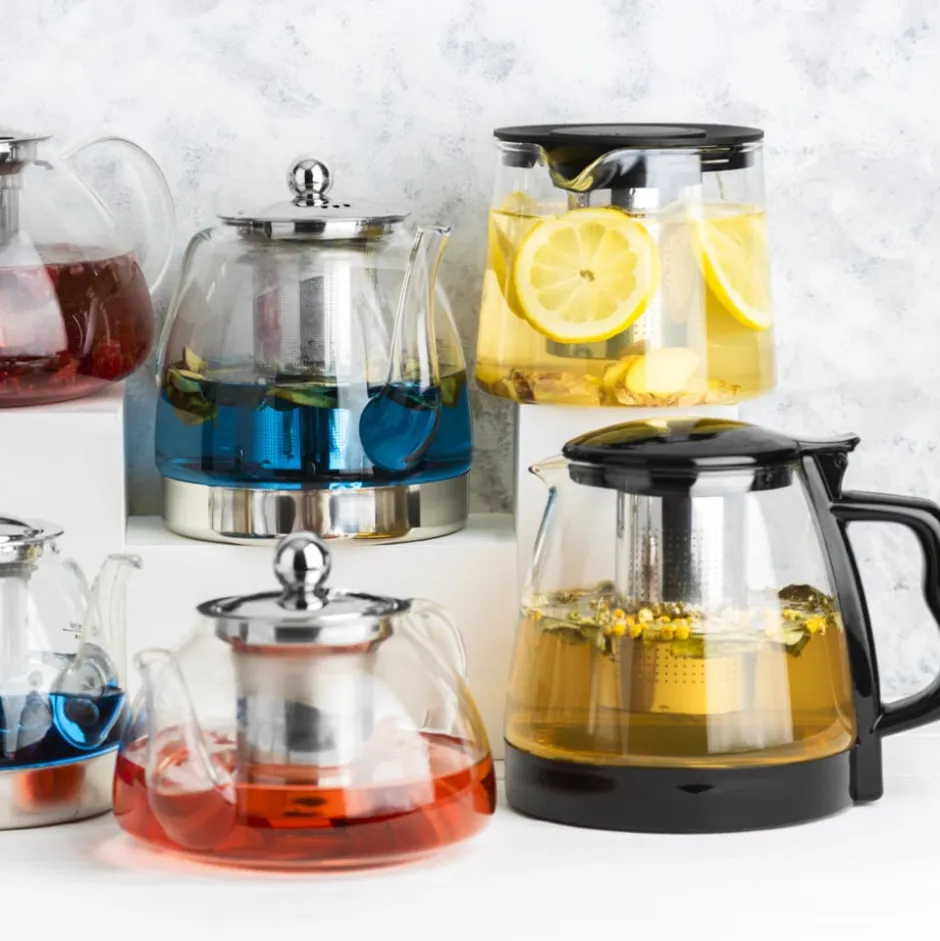 Tetera 1lt Borosilicato Bristol Lugano