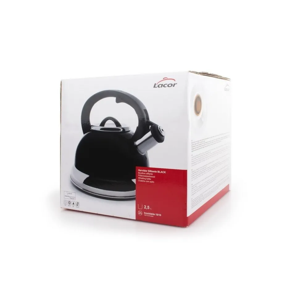 Tetera 2,5lt Negra 68644 Lacor