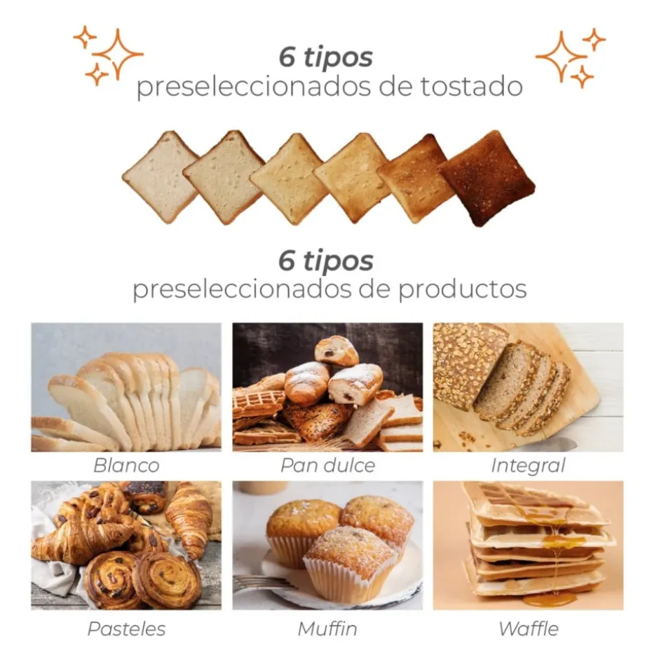 Tostador Digital Automático Smart Toast Kitchen-it