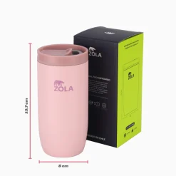 Vaso Térmico para Café 425ml Rosado Pastel Zola Outdoors
