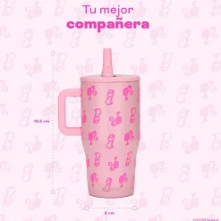 Vaso Térmico Tumbler Mug Barbie Vibes 590ml Acero Inox UMA