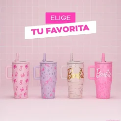 Vaso Térmico Tumbler Mug Barbie Print 590ml Acero Inox UMA