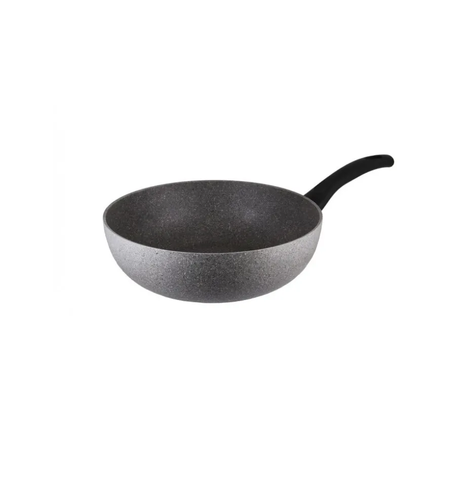 Wok con Mango de 28cm Ferrara Granito Ballarini